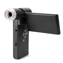 Przenośny cyfrowy mikroskop USB Levenhuk DTX 700 Mobi z wyświetlaczem LCD i kamerą 5 Mpix