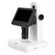 Cyfrowy mikroskop Levenhuk DTX 700 LCD z przybliżeniem cyfrowym 10–1200 razy wyświetlaczem LCD i kamerą 5 Mpix