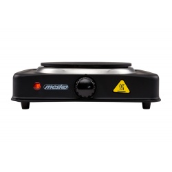Elektryczna kuchenka jednopalnikowa Mesko MS 6508 moc 1000W płyta grzejnaj 154 mm