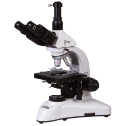 Trójokularowy mikroskop laboratoryjny Levenhuk MED 20T kondensor Abbego