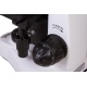 Trójokularowy mikroskop laboratoryjny Levenhuk MED 20T kondensor Abbego z przysłoną irysową oraz uchwyt na filtr światła