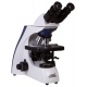 Dwuokularowy mikroskop laboratoryjny Levenhuk MED 35B kondensor Abbego z przysłoną irysową