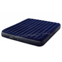 Szeroki materac dmuchany INTEX dwuosobowy Queen 203 x 183 x 25cm 64755