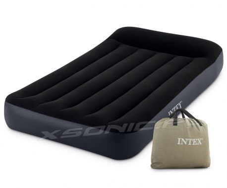 Materac dmuchany z zagłówkiem Pillow Rest 191x137x25cm INTEX 64142