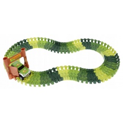 Terenowy tor samochodowy Dinozaury Park dinosaur 153 elementy XL