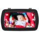 Lusterko z oświetleniem do obserwacji dziecka w samochodzinie aucie LED
