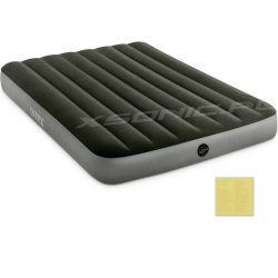Dwuosobowy materac welurowy z pompką 191 x 137 x 25 INTEX 64762