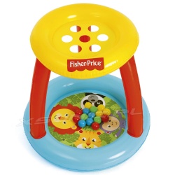 Brodzik z daszkiem mały basen piłeczki Fisher Price Bestway 93541