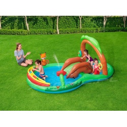 Wodny plac zabaw dmuchany Leśna polana Bestway 53093 295 x 199 x 130 cm