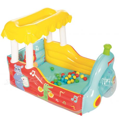 Dmuchany pociąg lokomotywa dla dzieci Fisher Price Bestway 93537