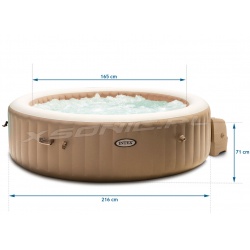 Dmuchane SPA 216 x 71 cm INTEX 28428 6 osobowe podgrzewacz 120 dysz