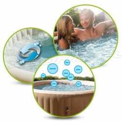 Dmuchane SPA 216 x 71 cm INTEX 28428 6 osobowe podgrzewacz 120 dysz