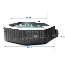 Dmuchane SPA 218 x 71 cm dysze masujące i bąbelki 6 osobowe INTEX 28462