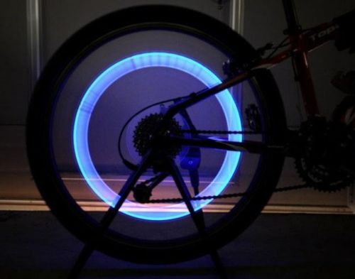 Lampka rowerowa na szprychy LED neon rowerowa nakładka na koła