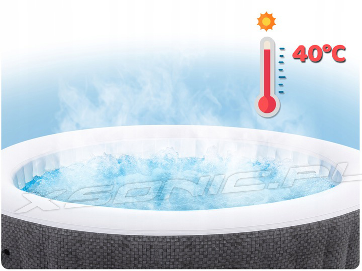 Dmuchane jacuzzi BAHAMAS 180 x 66 cm 120 dysz Lay-Z Spa Bestway 60005