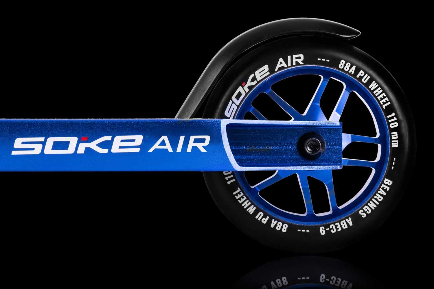 Hulajnoga wyczynowa SOKE Air Blue łożyska ABEC-9 carbon hulajnoga SkatePark