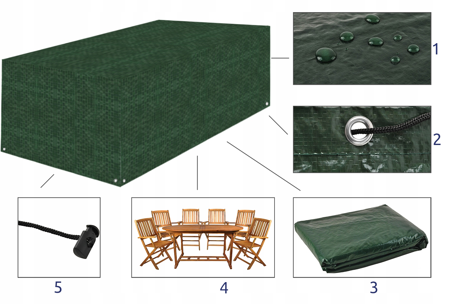 Pokrowiec na meble ogrodowe