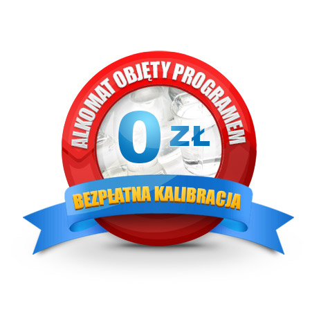 Bezpłatna pierwa kalibracja alkomatu